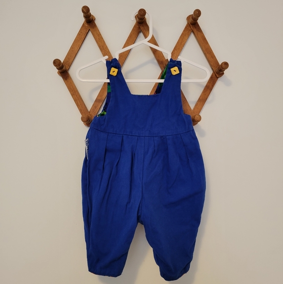 Vintage Roomie Romper reversible romper blue 3m - Picture 7 of 9